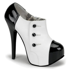 Load image into Gallery viewer, TEEZE-20 Hidden Platform 6&quot; Heel White Matt Sexy Shoes