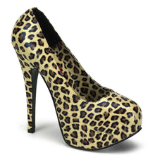 Load image into Gallery viewer, TEEZE-35 Hidden Platform 6&quot; Heel Cheetah Print Pu Sexy Shoes