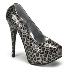 Load image into Gallery viewer, TEEZE-37 Bordello Hidden Platform 6&quot; Heel Silver Sexy Shoes