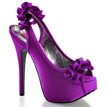 Load image into Gallery viewer, TEEZE-56 Bordello Hidden Platform 6&quot; Heel Purple Sexy Shoes