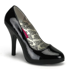 Load image into Gallery viewer, TEMPT-38 Bordello Burlesque 4.5&quot; Heel Black Patent Sexy Shoe