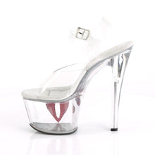 Load image into Gallery viewer, TIPJAR-708-6 Pleaser 7&quot; Heel Clear Pole Dancing Platforms