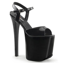 Load image into Gallery viewer, TRAMP-709 Devious Fetish 7 Inch Heel Black Platforms Shoes