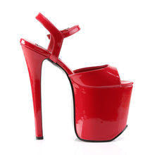 Load image into Gallery viewer, TRAMP-709 Devious Fetish Shoes 7.3&quot; Heel Red Platforms Shoes