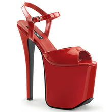 Load image into Gallery viewer, TRAMP-709 Devious Fetish Shoes 7.3&quot; Heel Red Platforms Shoes