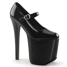 Load image into Gallery viewer, TRAMP-756 Devious Fetish 7 Inch Heel Black Platforms Shoes