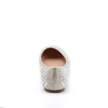 Load image into Gallery viewer, TREAT-06 Fabulicious Nude Glitter Mesh Fabric Sexy Shoes