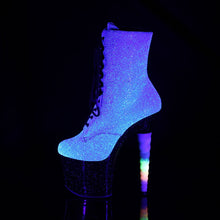 Load image into Gallery viewer, UNICORN-1020G Pleaser 7&quot; Heel Purple Pole Dancing Platforms