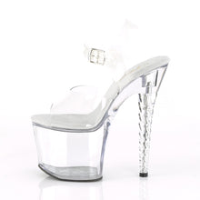 Load image into Gallery viewer, UNICORN-708 Pleaser 7 Inch Heel Clear Pole Dancing Platforms