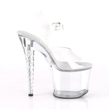 Load image into Gallery viewer, UNICORN-708 Pleaser 7 Inch Heel Clear Pole Dancing Platforms