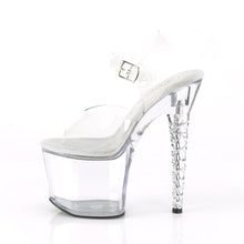 Load image into Gallery viewer, UNICORN-708RSH Pleaser 7&quot; Heel Clear Pole Dancing Platforms