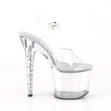 Load image into Gallery viewer, UNICORN-708RSH Pleaser 7&quot; Heel Clear Pole Dancing Platforms