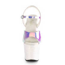 Load image into Gallery viewer, UNICORN-711LG Pleaser 7&quot; Heel Purple Pole Dancing Platforms