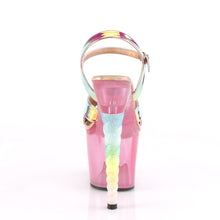 Load image into Gallery viewer, UNICORN-711T 7 Inch Heel Pink Bubble Gum Pink Tint Sexy Shoe