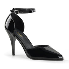 Load image into Gallery viewer, VANITY-402 Pleaser Shoe 4&quot; Heel Black Patent Fetish Footwear