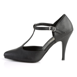 VANITY-415 Pleaser Shoes 4 Inch Heel Black Fetish Footwear