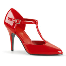 Load image into Gallery viewer, VANITY-415 Pleaser Shoes 4 Inch Heel Red Fetish Footwear