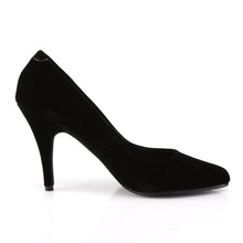 Load image into Gallery viewer, VANITY-420 Pleaser Shoe 4&quot; Heel Black Velvet Fetish Footwear