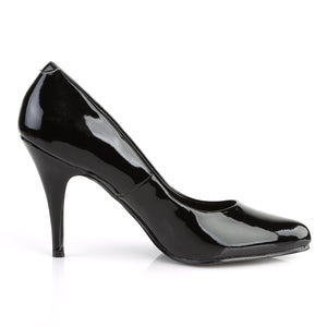 VANITY-420 Pleaser Shoe 4" Heel Black Patent Fetish Footwear