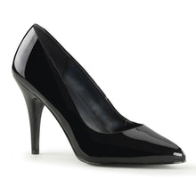 Load image into Gallery viewer, VANITY-420 Pleaser Shoe 4&quot; Heel Black Patent Fetish Footwear