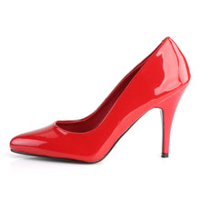 Load image into Gallery viewer, VANITY-420 Pleaser Shoes 4 Inch Heel Red Fetish Footwear