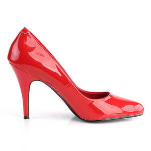 VANITY-420 Pleaser Shoes 4 Inch Heel Red Fetish Footwear