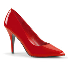 Load image into Gallery viewer, VANITY-420 Pleaser Shoes 4 Inch Heel Red Fetish Footwear