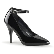 Load image into Gallery viewer, VANITY-431 Pleaser Shoe 4&quot; Heel Black Patent Fetish Footwear