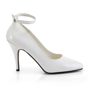 VANITY-431 Pleaser Shoe 4" Heel White Patent Fetish Footwear