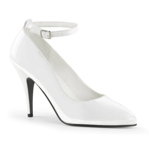 VANITY-431 Pleaser Shoe 4" Heel White Patent Fetish Footwear