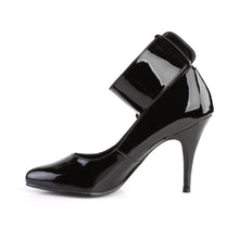 Load image into Gallery viewer, VANITY-434 Pleaser Shoe 4&quot; Heel Black Patent Fetish Footwear