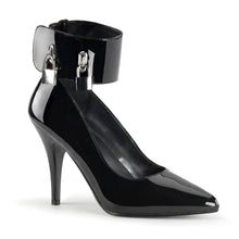 Load image into Gallery viewer, VANITY-434 Pleaser Shoe 4&quot; Heel Black Patent Fetish Footwear