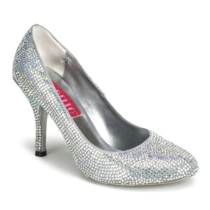 VIOLETTE-14R Burlesque Iridescent Rhinestones Sexy Shoes