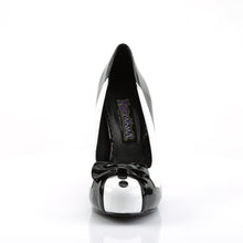 Load image into Gallery viewer, WEDNESDAY-13 Funtasma 4&quot; Black and White Women&#39;s Sexy Shoes