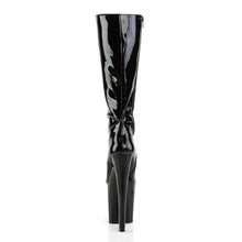 Load image into Gallery viewer, XTREME-2020 8&quot; Heel Black Patent Pole Dancer Platforms Shoes