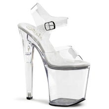 Load image into Gallery viewer, XTREME-808 Pleaser 8&quot; Heel Clear Pole Dancing Platforms Shoe