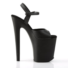 Load image into Gallery viewer, XTREME-809 Pleaser 8&quot; Heel Black Pole Dancing Platform Shoes