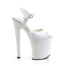 Load image into Gallery viewer, XTREME-809 8&quot; Heel White Patent Pole Dancing Platforms Shoes