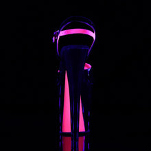 Load image into Gallery viewer, XTREME-809TT 8&quot; Heel Black Pole Dancing Platforms Shoes