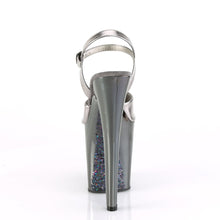 Load image into Gallery viewer, XTREME-809TTG 8 Inch Heel Pewter Pole Dancing Platforms Shoe