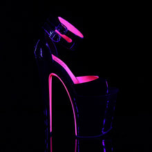 Load image into Gallery viewer, XTREME-875TT 8&quot; Heel Black Pole Dancing Platforms Shoes